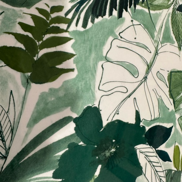 Tommy Bahama Green melamine set - Picture 2 of 5